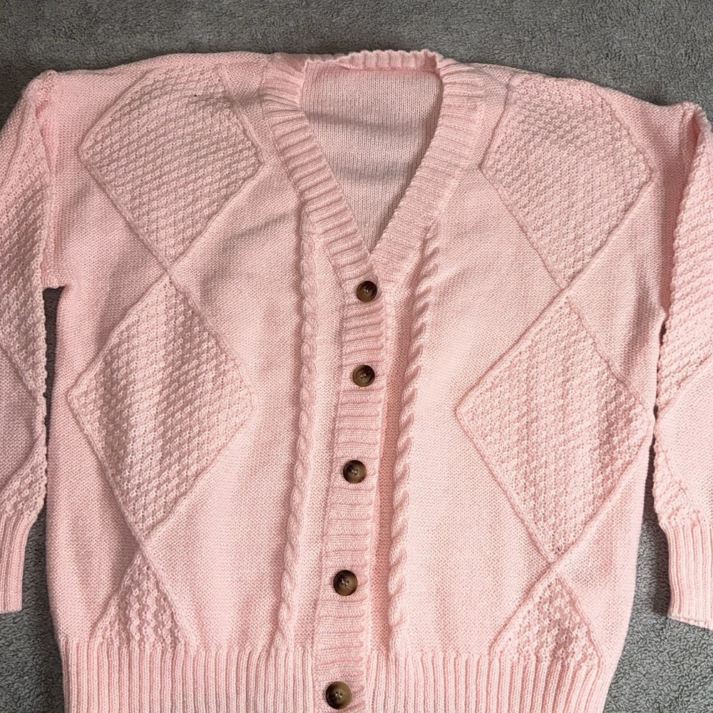 Ladies‎ Sweater Womens Long Sleeve Button Cable Knitted Cardigan